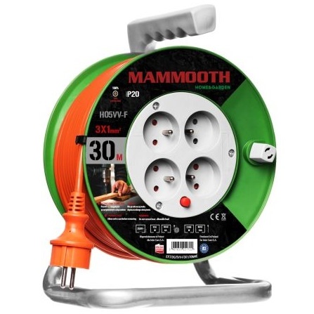 Prelungitor Mammooth 30M, 230 V, 10 A EXTDG5VV-F3X130M4E