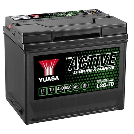 Baterie Yuasa Active Leisure & Marine 12V 70Ah 480A L26-70