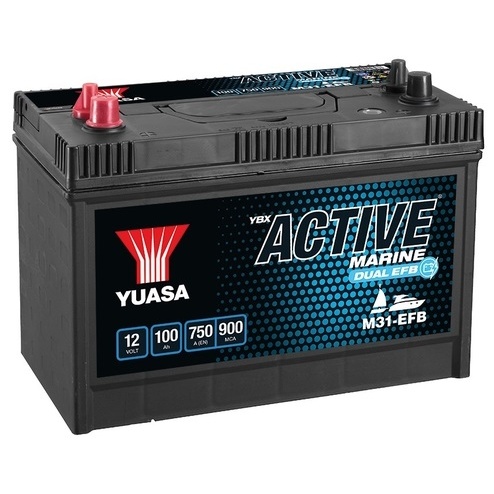 Baterie Yuasa Active Leisure & Marine 12V 100Ah 800A M31-EFB