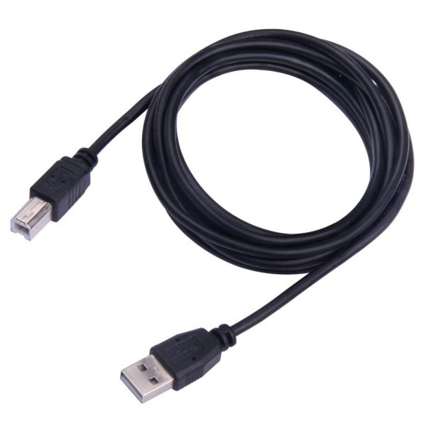 Sbox Cablu Imprimanta USB A-B M/M 2 Metri Negru 45506522