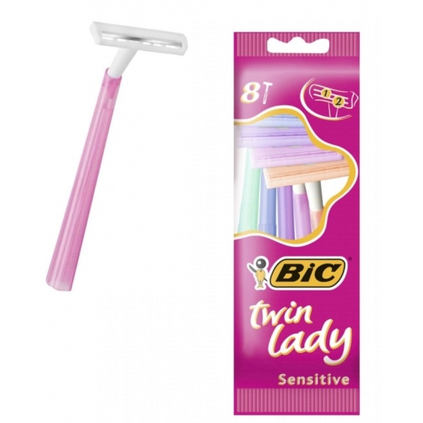 Bic Aparat De Ras Twin Lady Cu 2 Lame Pachet 5 Bucati 019137