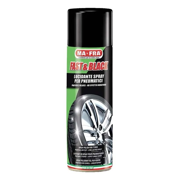 Ma-Fra Spray Silicon Negru Special Pentru Anvelope Fast & Black 500ML H0283MA