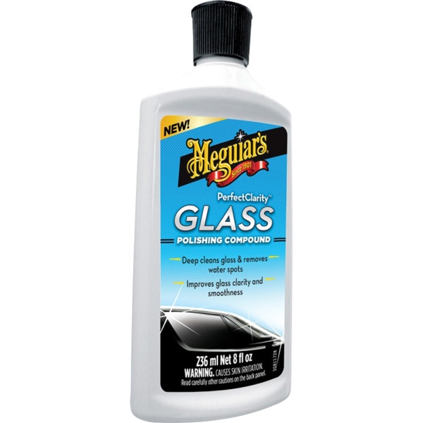 Meguiar's Solutie Polish Sticla Perfect Clarity Glass Polishing Compound 235ML G8408