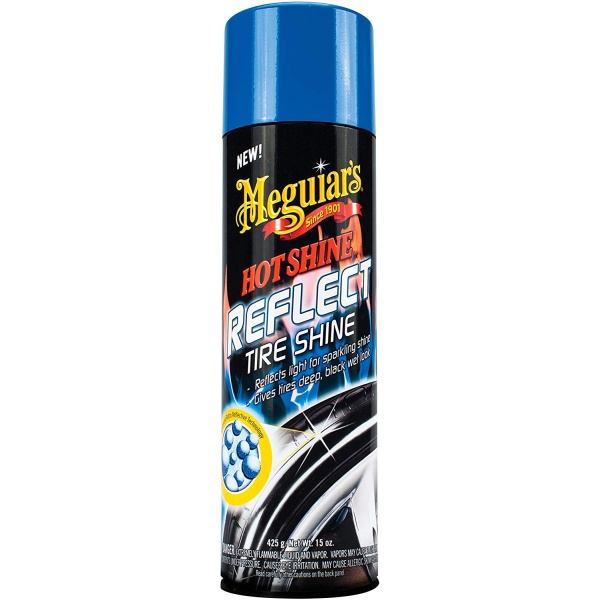 Meguiar's Hot Shine Reflect Tire Shine Spray Lustruit Anvelope 444ML G18715