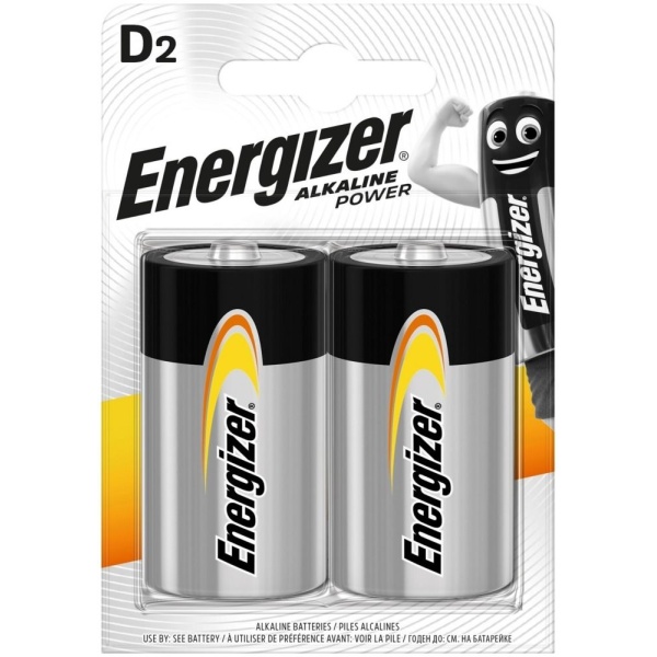 Set 2 Baterii Energizer Alcaline Power R20/D 32009874