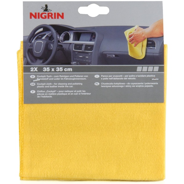 Nigrin Set 2 Buc Laveta Microfibra 35X35CM 71101