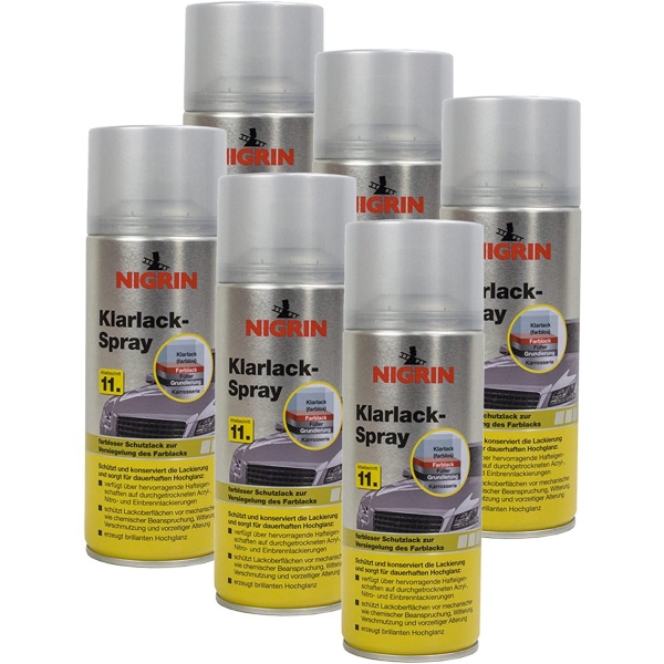 Set 6 Buc Nigrin Spray Lac Protectie 400ML 74116