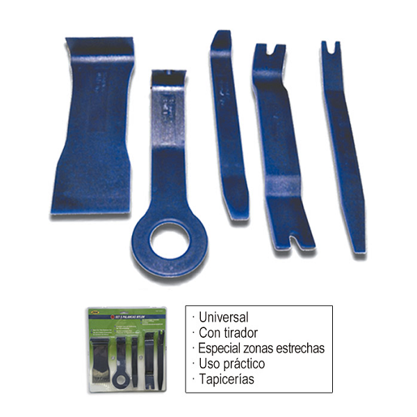 Set 5 Leviere Din Plastic Demontare Tapiterii Jbm  50901