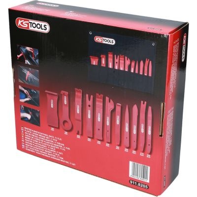 Set Pene Din Material Plastic Master. 11 Piese  Ks Tools 911.8205