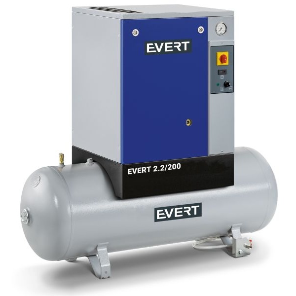 Compresor Aer Evert 24L, 230V, 1.5kW EVERT2,2/200