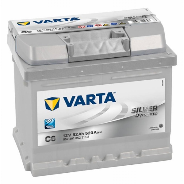 Baterie Varta Silver 52Ah C6 5524010523162