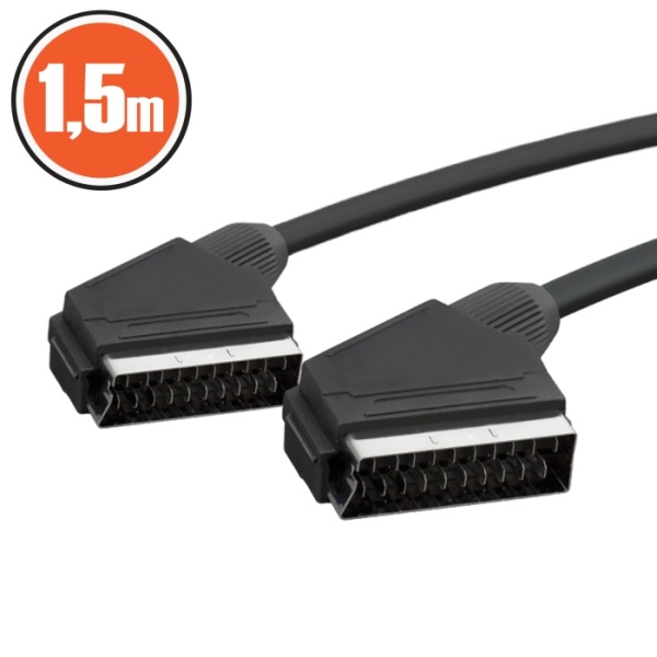 Cablu EURO-SCARTfisa 21 p. Scart-fisa 21 p. Scart1,5 m 20100