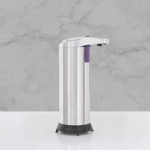 Vog und Arths - Dozator automat de săpun lichid - 220 ml- stand alone, cu baterie, crom lucios 51122A