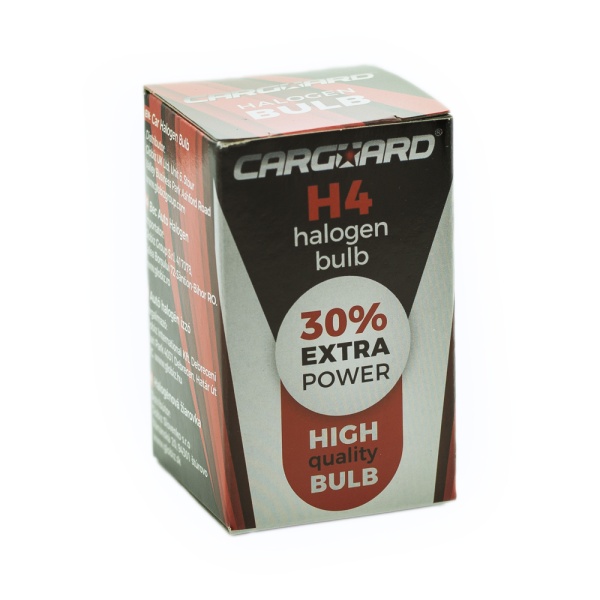 Bec halogen H4 55/60W, +30% intensitate - CARGUARD BHA053