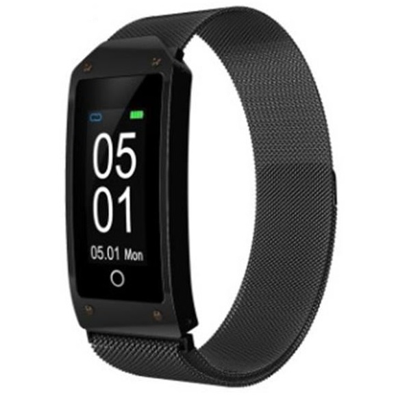 Ceas Smartwatch Fitness Notificari, 0.96 Display Monitorizare Ritm Cardiac Si Tensiune Arteriala Multi-Sport Mode Waterproof IP67 Pedometru Siegbert 999EL3014