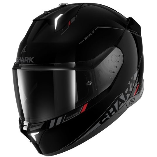 Casca Moto Shark Skwal i3 Blank SP Negru Lucios Marimea L HE0810E-KAR-L