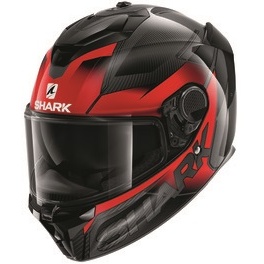 Casca Moto Shark Spartan GT Carbon Shestter Negru / Gri / Rosu Marimea XL HE7005E-DRA-XL