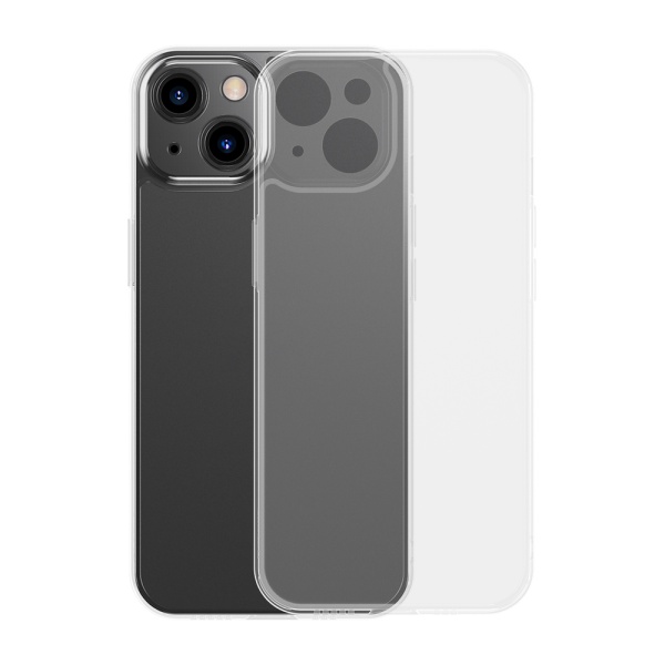 Husă De Protecție Din Sticlă Mată Baseus Pentru IPhone 13 Transparentă (ARWS000002)  6932172601669