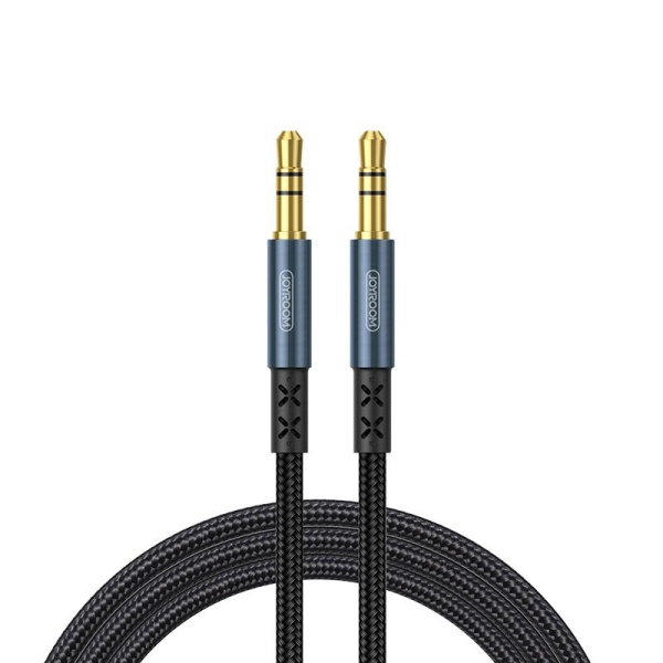 Cablu AUX Audio Stereo Joyroom 3,5 Mm Mini Mufă 1 M Albastru închis (SY-10A1)  6941237106254