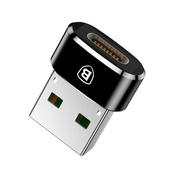 Convertor Baseus USB Tip C La Conector Adaptor USB Negru (CAAOTG-01) 