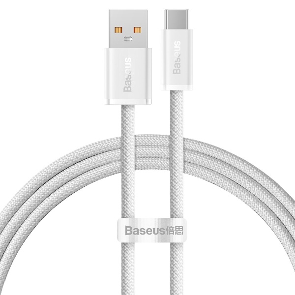 Cablu USB Baseus Dynamic Series - USB Tip C 100W 1m Alb (CALD000602) 