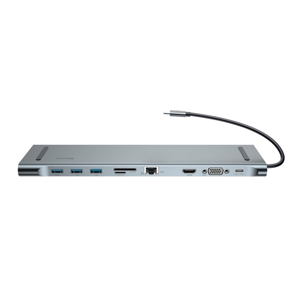 Suport Pentru Stație De Andocare Multifuncțională Baseus Enjoyment 10in1 Pentru Adaptor HUB Pentru Laptop MacBook (CATSX-F0G) 