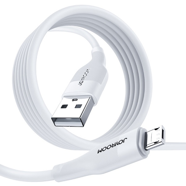 Cablu USB Joyroom - încărcare Micro USB / Transmisie De Date 3A 1m Alb (S-1030M12)  S-1030M12(M)-WHITE