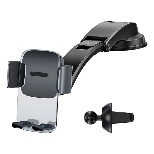 Suport Auto Baseus 2in1 Pentru Cockpit Si Grila De Ventilatie Neagra (SUYK000001) 