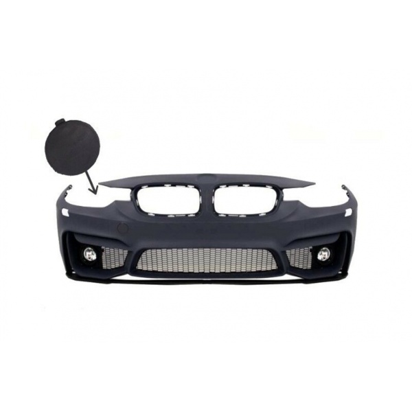 Capac Carlig Remorcare Bara Fata compatibil cu BMW Seria 3 F30 F31 (2011-up) M3 Design THCFBBMF30M3