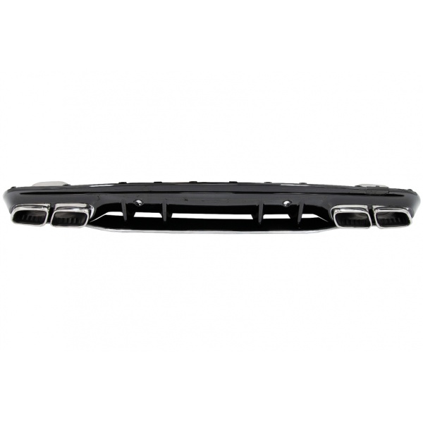 Difuzor compatibil cu MERCEDES C-Class W205 S205 (2014-2020) C63S Design pentru bara AMG Sport Line RDMBW205C63S