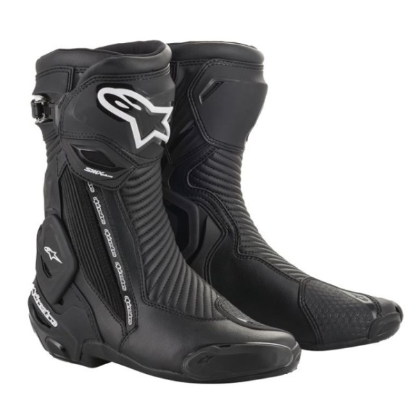 Cizme Piele Moto Alpinestars Smx Plus V2 Negru Marimea 38 2221019/10/38