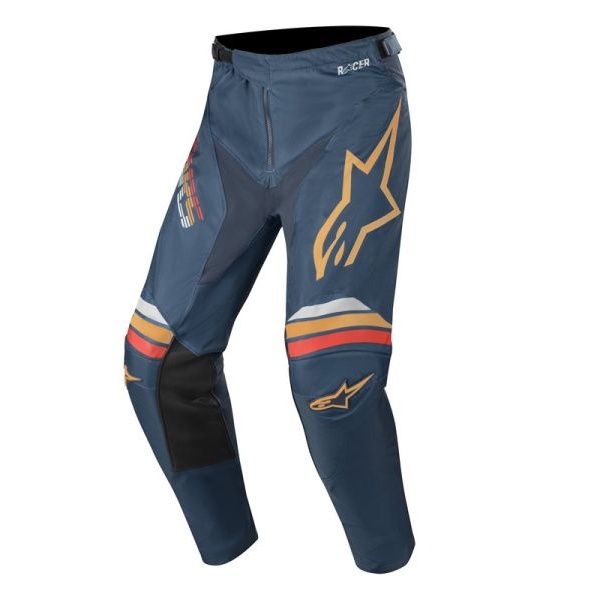 Pantaloni Moto Alpinestars Mx Racer Braap Albastru / Portocaliu Marimea 32 3721420/7140/32