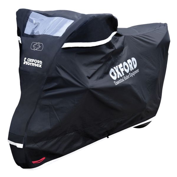 Husa Moto Exterior Oxford Stormex New Negru Marimea L CV332