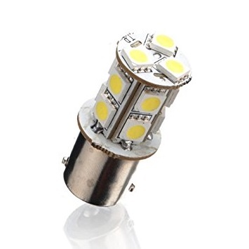 Led BA15S 13 SMD Alb