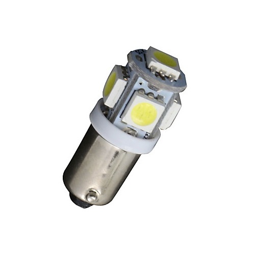 Led BA9S 5 SMD Alb