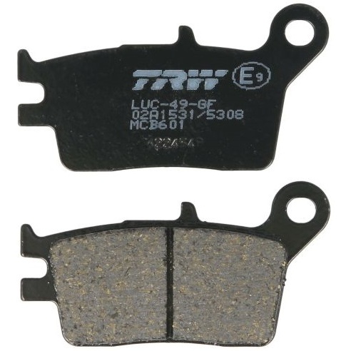 Set Placute Frana Moto Fata / Spate Trw MCB601