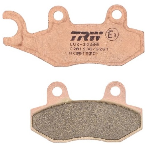 Set Placute Frana Moto Fata / Spate Trw MCB615SI