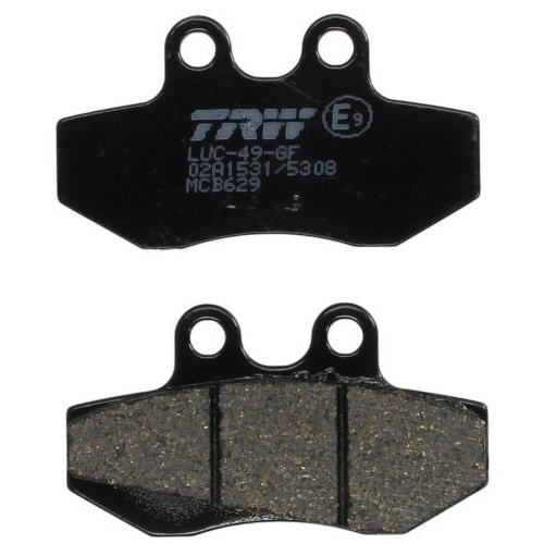 Set Placute Frana Moto Fata / Spate Trw MCB629