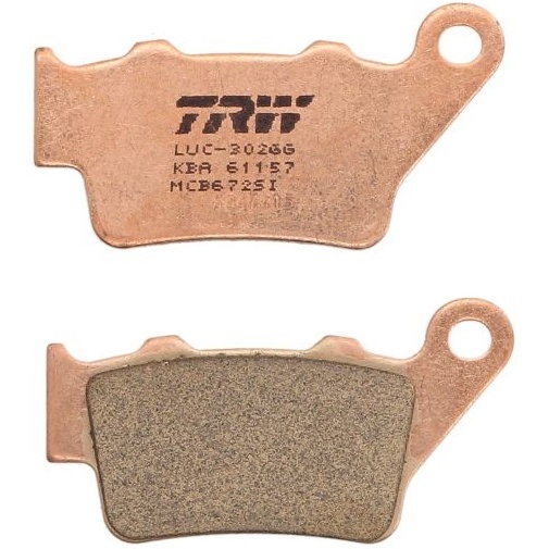 Set Placute Frana Moto Fata / Spate Trw MCB672SI