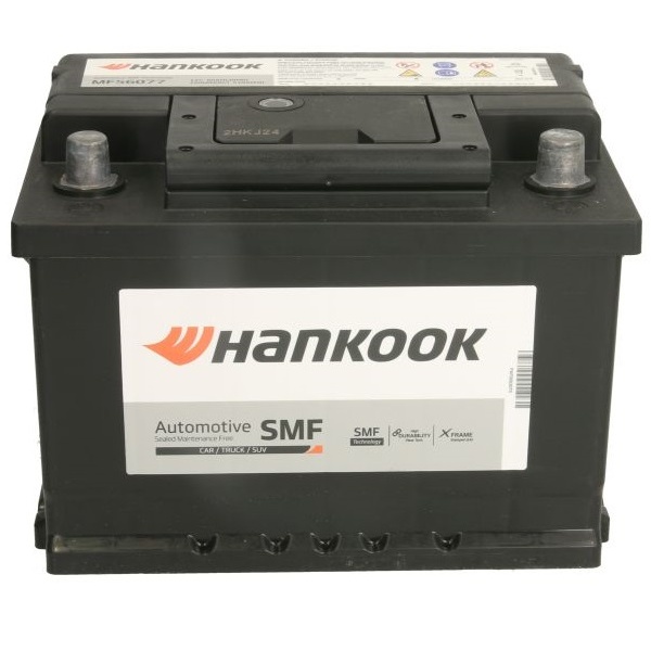 Baterie Hankook Automotive SMF 60Ah 510A 12V MF56077