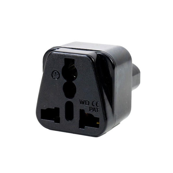 Adaptor Priza Pni UK-Europa, 220V, Negru PNI-ADUK-EU