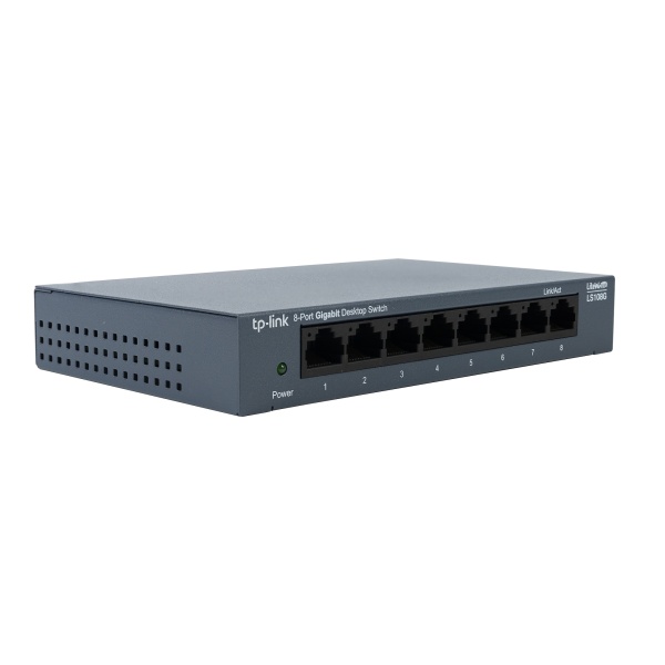 Switch TP-LINK LS108G, 8 port, 10/100/1000 Mbps carcasa metalica PNI-LS108G