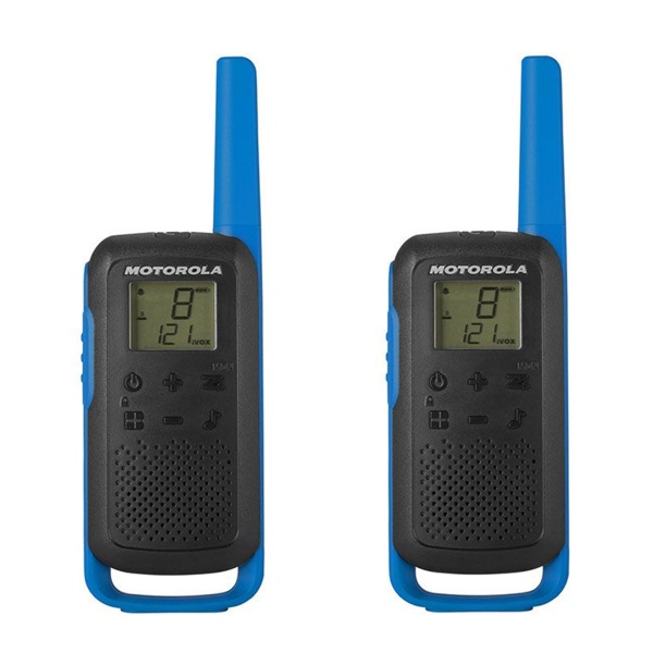 Statie radio PMR portabila Motorola TALKABOUT T62 BLUE set cu 2 buc PNI-MTAT62B