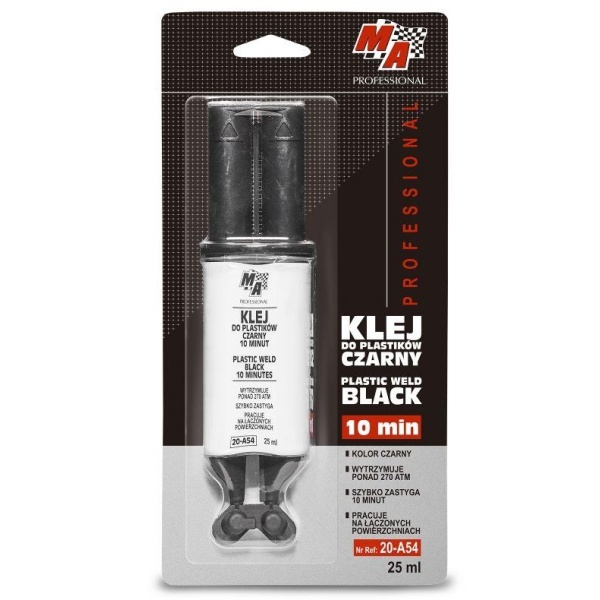 MA Professional Adeziv Lipit Componente Din Plastic Negru 25ML 20-A54