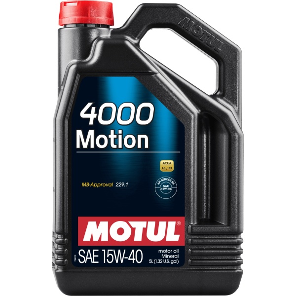 Ulei Motor Motul 4000 Motion 15W-40 5L 100295