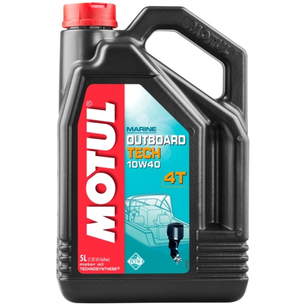 Ulei Motor Marine Motul Outboard Tech 10W-40 4T 5L 106354