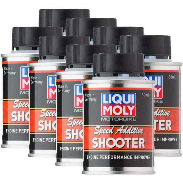 Set 8 Buc Aditiv Benzina Moto Liqui Moly Motorbike Speed Additive Shooter 80ML 3823