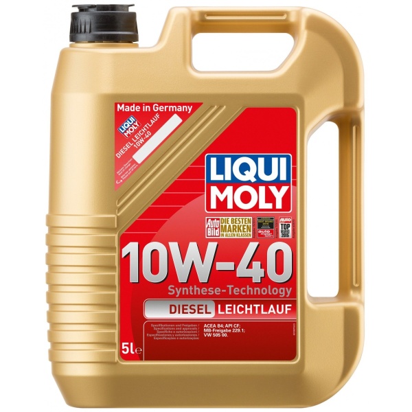 Ulei Motor Liqui Moly Leichtlauf Diesel 10W-40 5L 21315