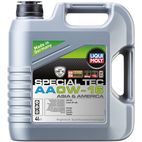 Ulei Motor Liqui Moly Special Tec AA 0W-16 4L 21327