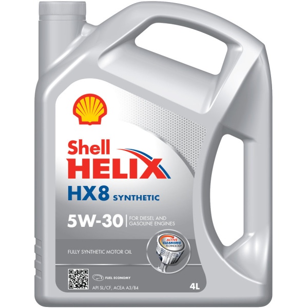 Ulei Motor Shell Helix HX8 Synthetic 5W-30 4L